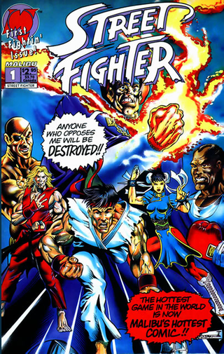 Illustration for article titled Let's Share The Horror of a Bizarre 1993 Street Fighter II Comic